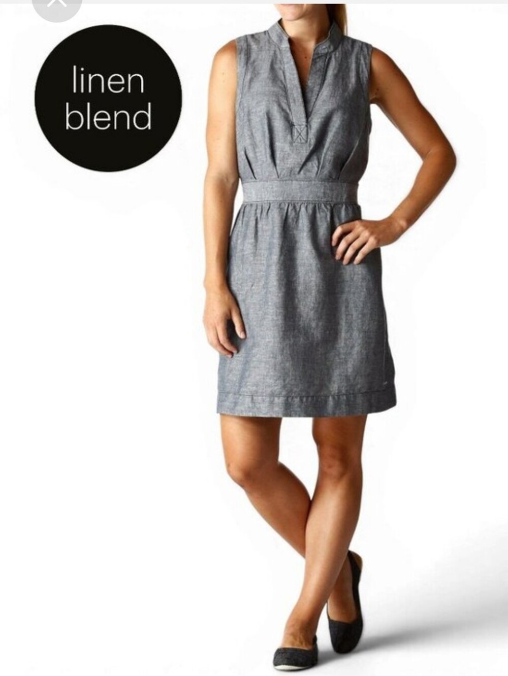 Columbia - Linen Dress - Size M